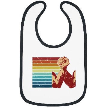 Discover Retro Exercise Hand Wrestling Techniques Arm Wrestling Bibs