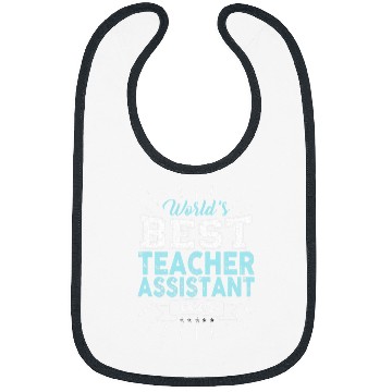 Discover School Worker Cool Assisting Teacher Assistant Appreciation Bibs