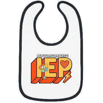 Discover Sped Teacher I Encourage Progress ABA Therapist Groovy Bibs