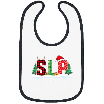 Discover Speech Language Pathology Christmas SLP Speech Pathologist Bibs