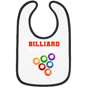 Discover Billiard is My Therapy Billard Pool Player Bibs
