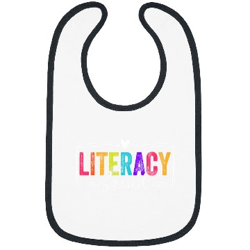 Discover Literacy Squad Team Back To School Literacy Teacher Bibs