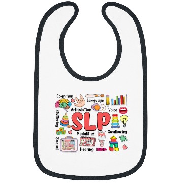 Discover speech language pathologist pediatric scope of practice slp Bibs