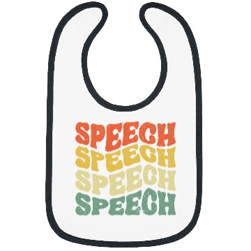 Discover Speech Language Pathologist Therapist SLP Speech Therapy 1 Bibs