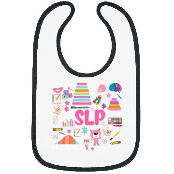 Discover Speech Language Pathologist Pediatric Scope of Practice SLP 7 Bibs
