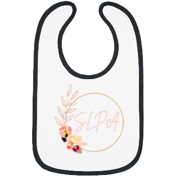 Discover Speech Language Pathologist Assistant Flower SLPA Teacher Bibs