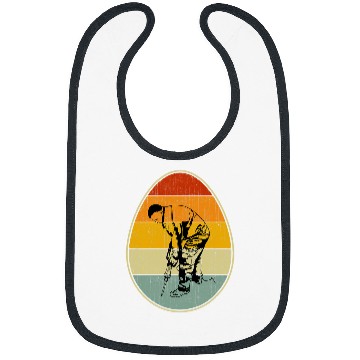 Discover Retro Easter Egg Graphic Cool Easter Day Construction Worker Bibs