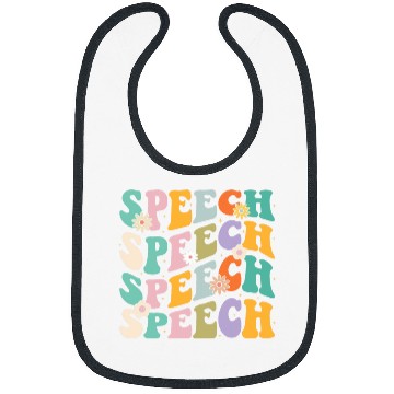 Discover Speech Therapy Speech Language Pathologist Therapist SLP 2 7 Bibs