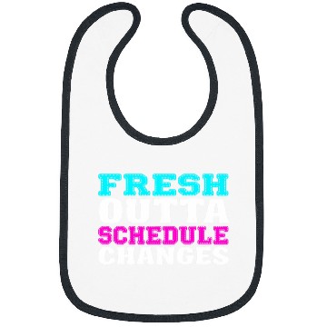 Discover Schedule changes school counselor Teacher Appreciation Gift Bibs