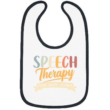 Discover Speech Pathology Speech Therapy Every Word Counts Bibs