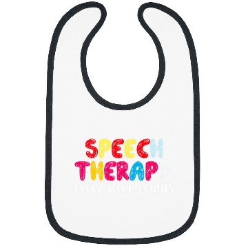 Discover Speech Therapy Every Word Counts For Pathologist Therapist Bibs