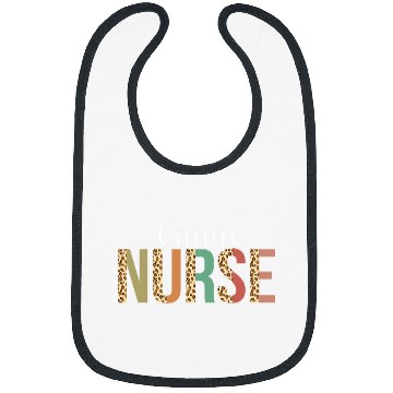 Discover Leopard Camp nurses Print For Nursing Student Bibs