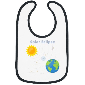 Discover Science Teacher Solar Eclipse 2024 solar eclipse diagram Bibs