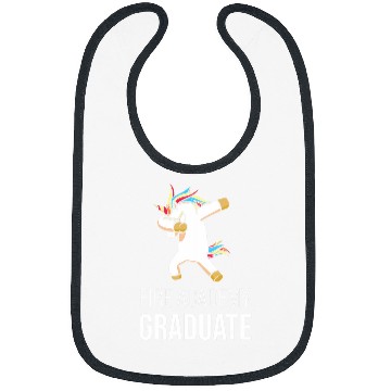 Discover Academy Student Unicorns Fireman Graduation Bibs