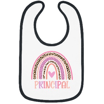 Discover School Principal Rainbow Teacher Appreciation Teaching Bibs