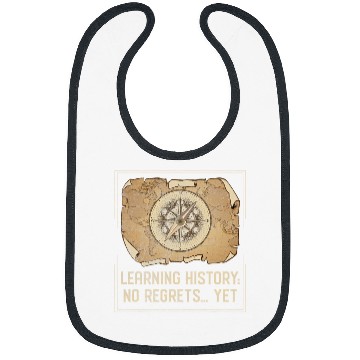 Discover Funny AP World History Learning History Buff Teacher Student Bibs