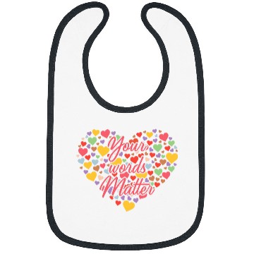 Discover Speech Therapy Your Words Matter Speech Pathology Bibs
