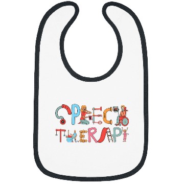 Discover Speech Therapy Speech Language Pathologist Therapist Bibs