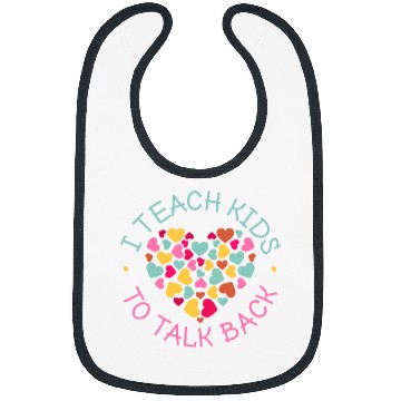 Discover Speech Therapy I Teach Kids To Talk Back Speech Pathology Bibs