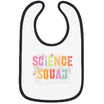 Discover vintages SCIENCE SQUAD Technology Teacher Team Student STEM Bibs