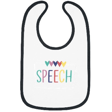 Discover Speech Therapy Speech Language Pathologist Therapist SLP Bibs