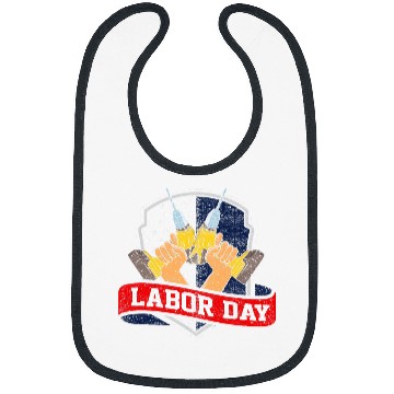 Discover Union Worker Labor Day Bibs