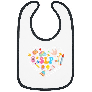 Discover Speech Therapy Speech Language Pathologist Therapist SLP 6 Bibs