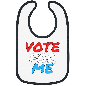 Discover Vote For Me Election Day Student Council Apparel 12 Bibs