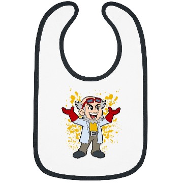 Discover Scientist Experimentation Science Laboratory Lab Professor Bibs
