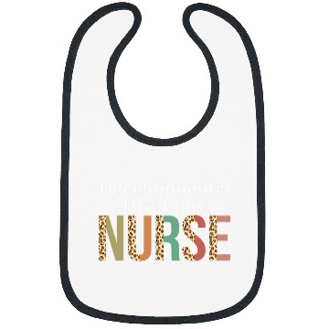 Discover Leopard Developmental Disability nurses For Nursing Student Bibs