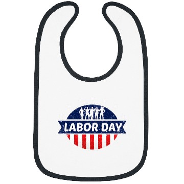 Discover Union Worker Labor Day 3 Bibs