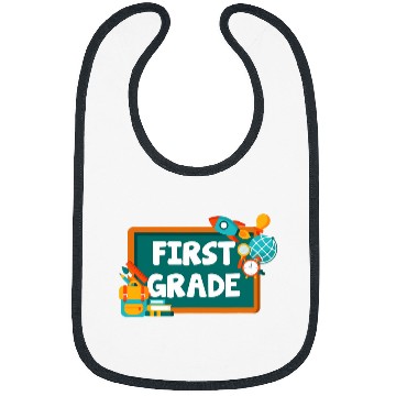 Discover First Grade 1st Grade Teacher Appreciation School Bibs