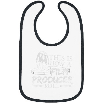 Discover Film Producer Movie Roll Bibs