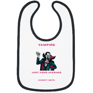 Discover Vampire Construction Worker Halloween Foreman Scary Mason 1 Bibs