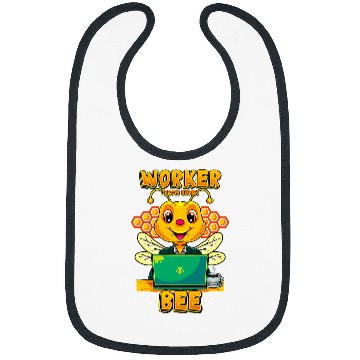 Discover Worker From homes Bee Tee Funny Telecommuter Bibs