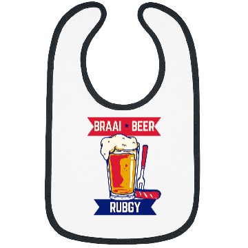 Discover Braai Beer Rugby South African Bibs