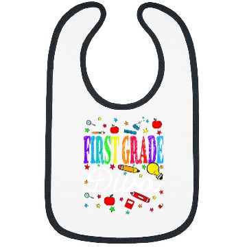Discover First Grade Diva Back To School Teacher Student Bibs