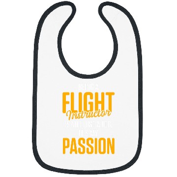 Discover Flight Instructor Pilot Aviation Trainer 14 Bibs