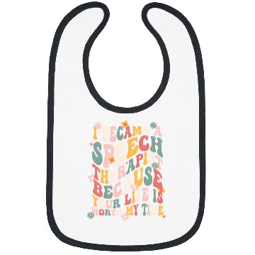 Discover Pathology Slp Therapist Speech Therapy Pathologist Therapy Bibs