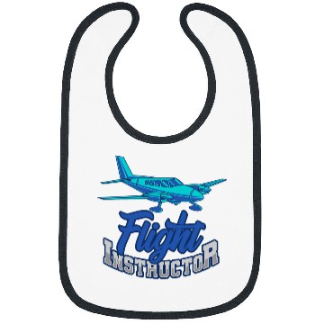 Discover Flight Instructor CFI Pilot Trainer Aviation Enthusiasts Bibs