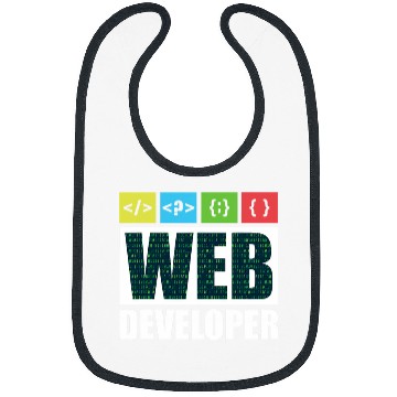 Discover Web Developer Coding Ninja Programmer HTML CSS JavaScript Bibs