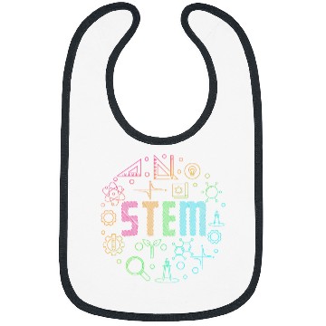 Discover STEM Science Technology Engineering Math Teacher Gifts Bibs