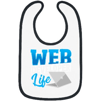 Discover Web Developer Life Web Developer Programmer Bibs
