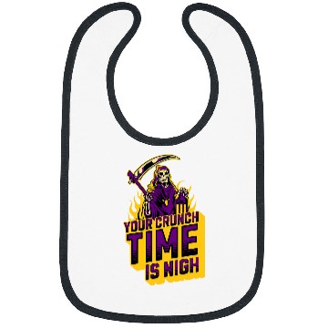 Discover Funny College Student Exams Halloween Bibs