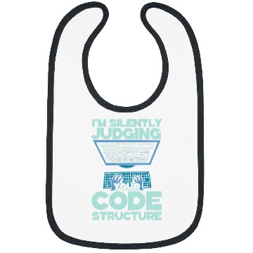 Discover Im Silently Judging Your Code Structure Game Engineer Bibs