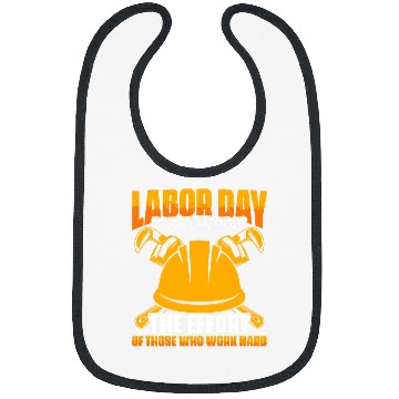 Discover Workers Patriotic Laborer Happy Labor Day Bibs