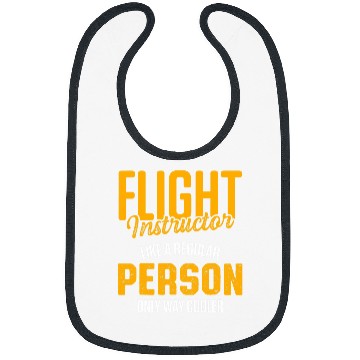 Discover Flight Instructor Pilot Aviation Trainer 39 Bibs