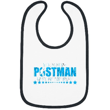 Discover mailman postman postal worker 7 Bibs