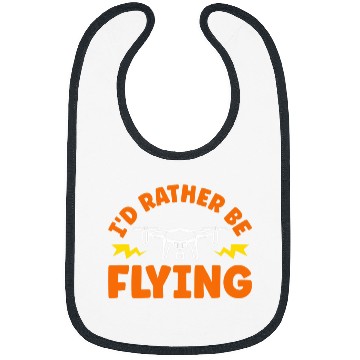 Discover Id Rather Be Flying Drone Pilot Bibs