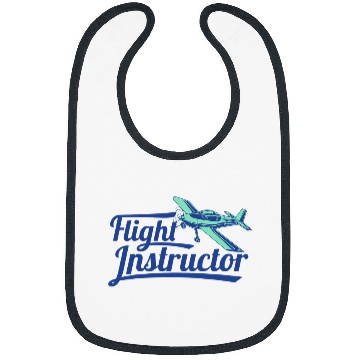 Discover Flight Instructor Pilot Trainer CFI Aviation Enthusiasts Bibs